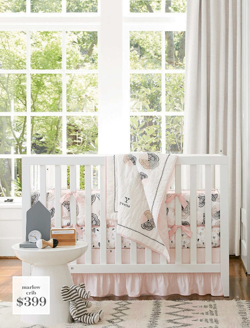 pottery barn marlow crib