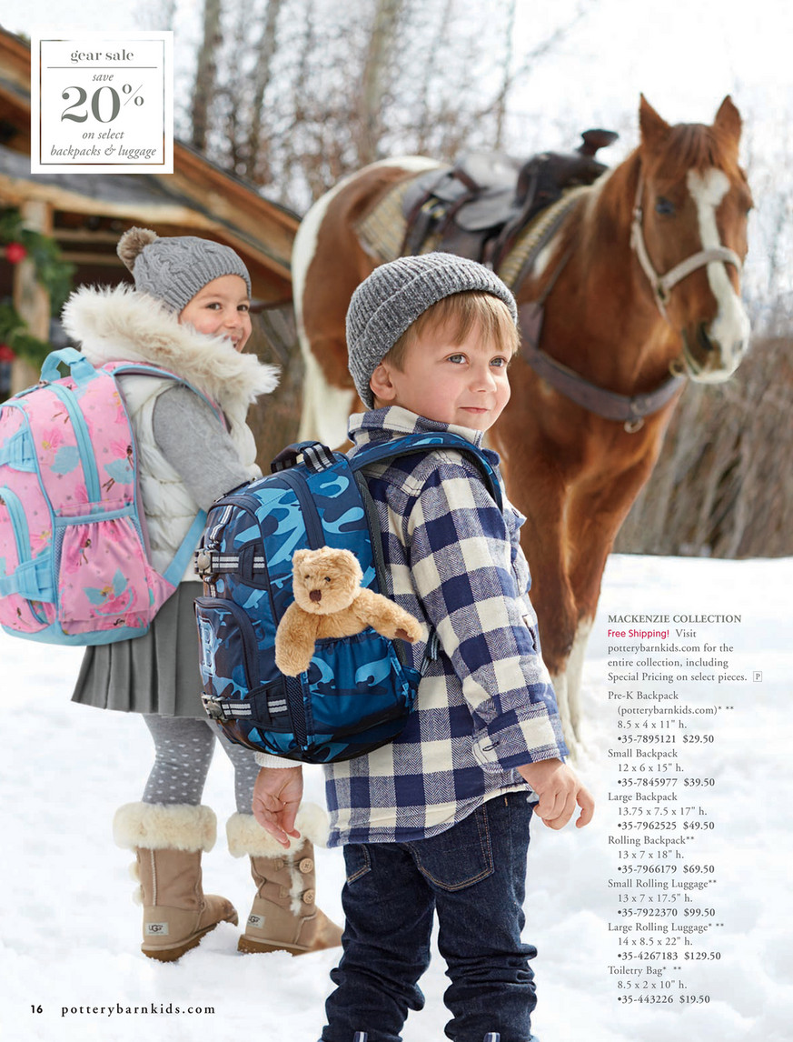 Pottery Barn Kids Pbk Pbkids Holiday Gifts 2015 Page 16 17