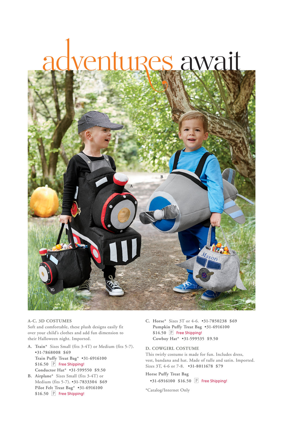 Pottery Barn Kids (PBK) - Halloween 2015 Mailer - Page 26-27