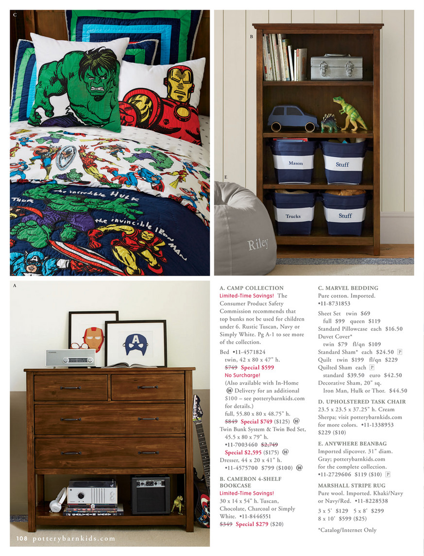 Pottery Barn Kids Pbk January 2016 Page 108 109