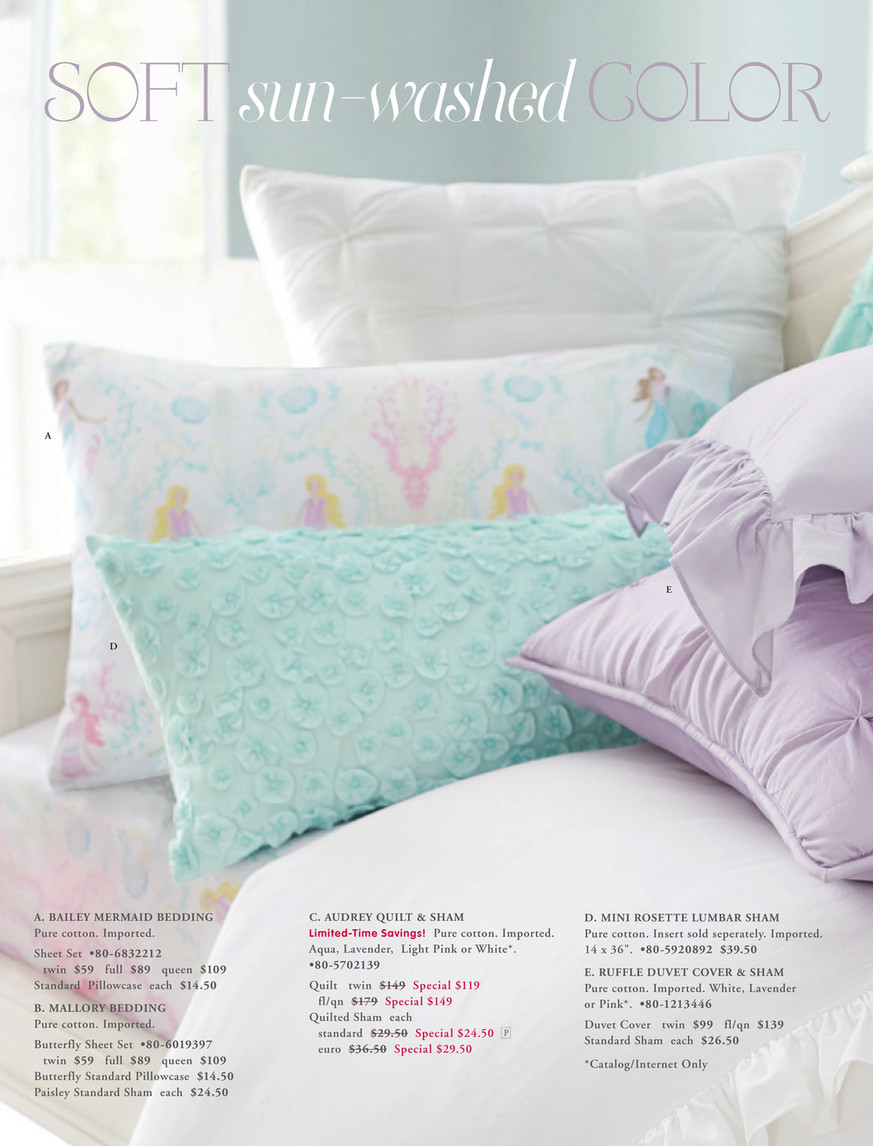 bailey mermaid sheet set