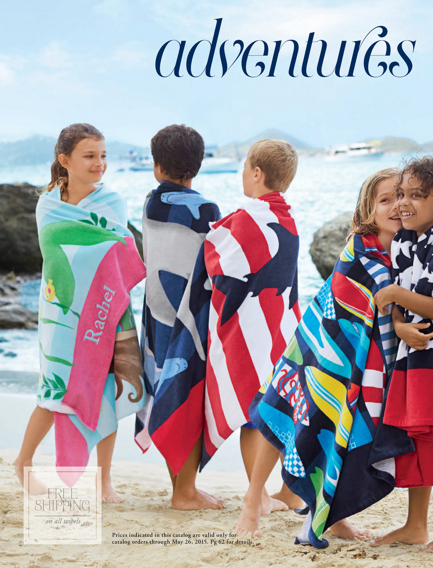 Pottery barn childrens online towels