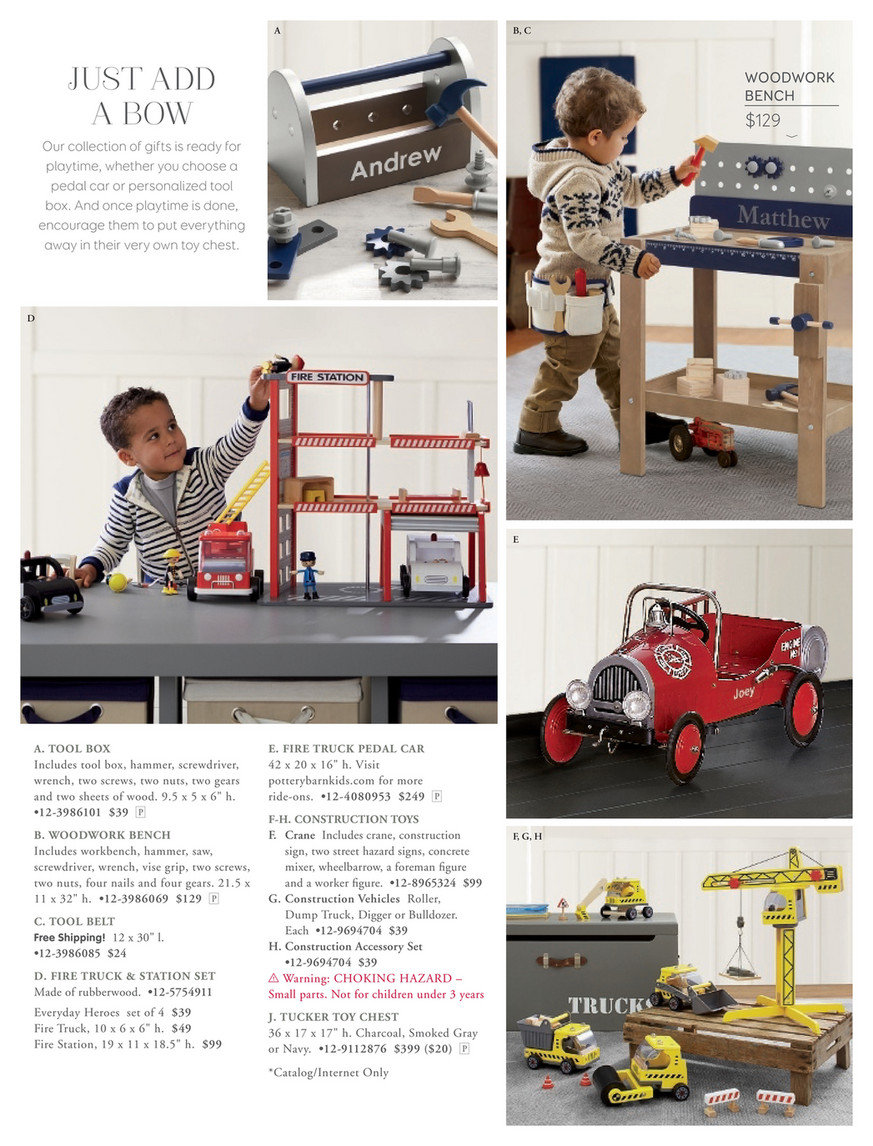 pottery barn pedal car