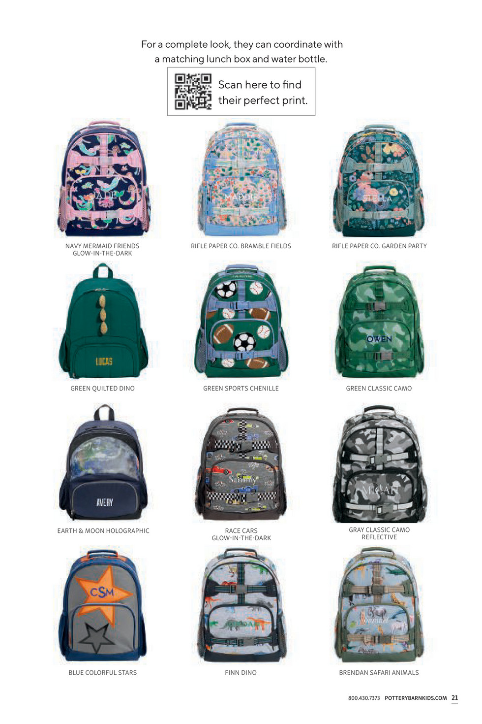 animal camo backpack kids pottery barn Bone Collector Kids' Realtree for Young Hunters Gear them up for school Pottery Barn Kids Blue Camouflage