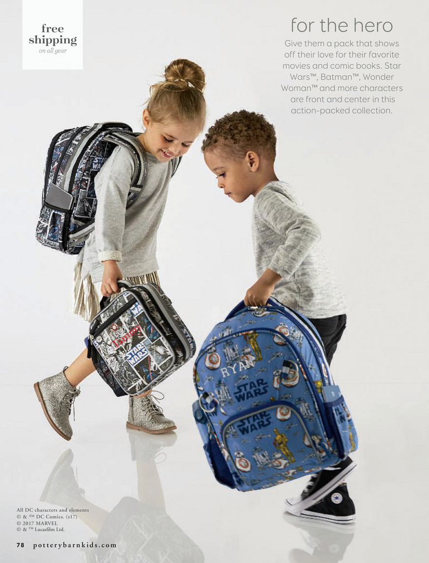 Pottery Barn Kids Pbk August 2017 Large Backpack