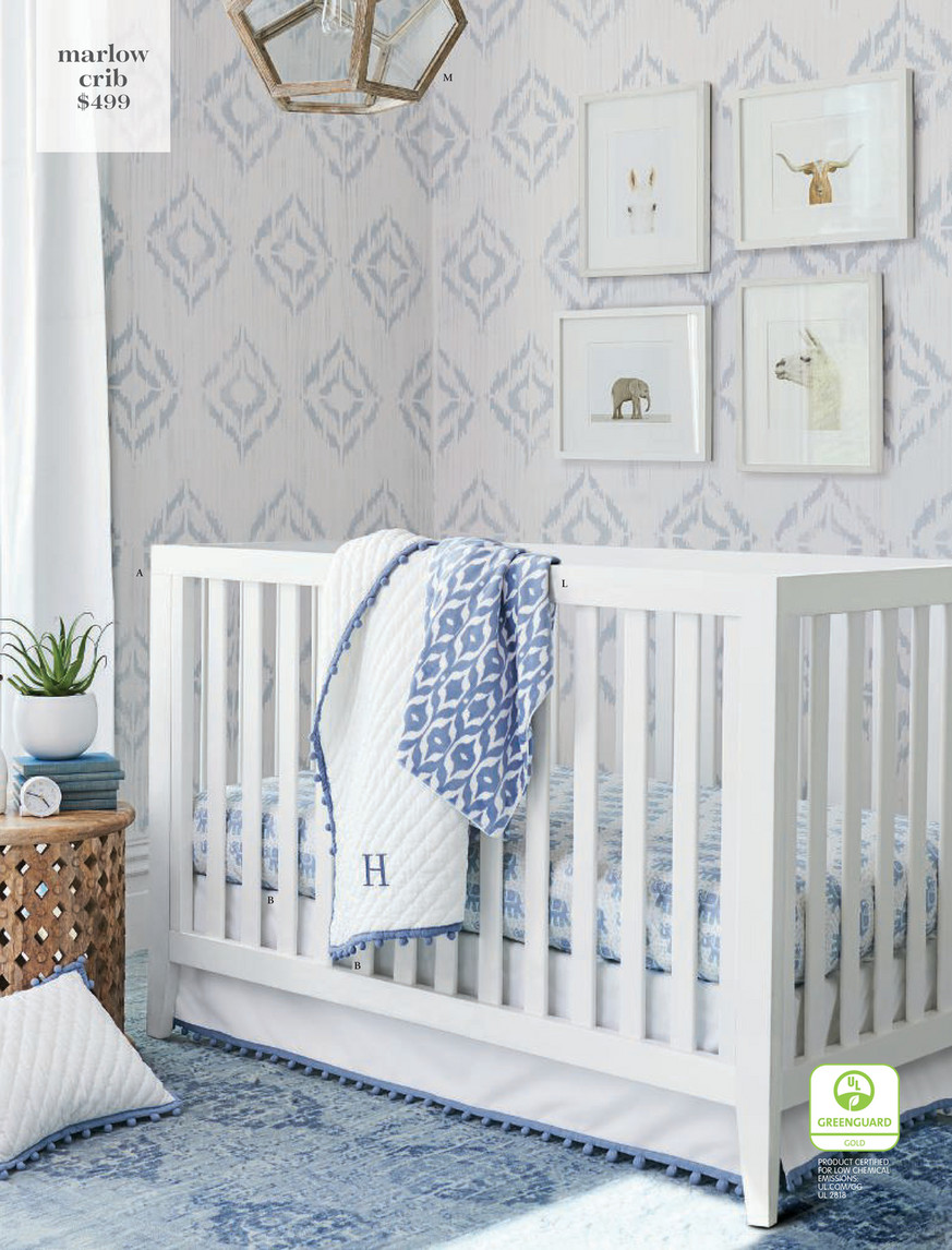 pottery barn marlow crib