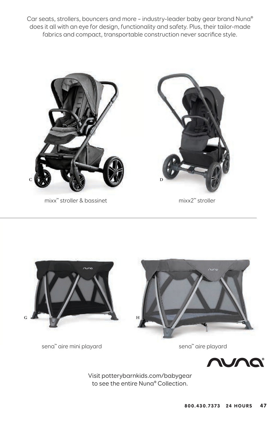 pottery barn nuna leaf