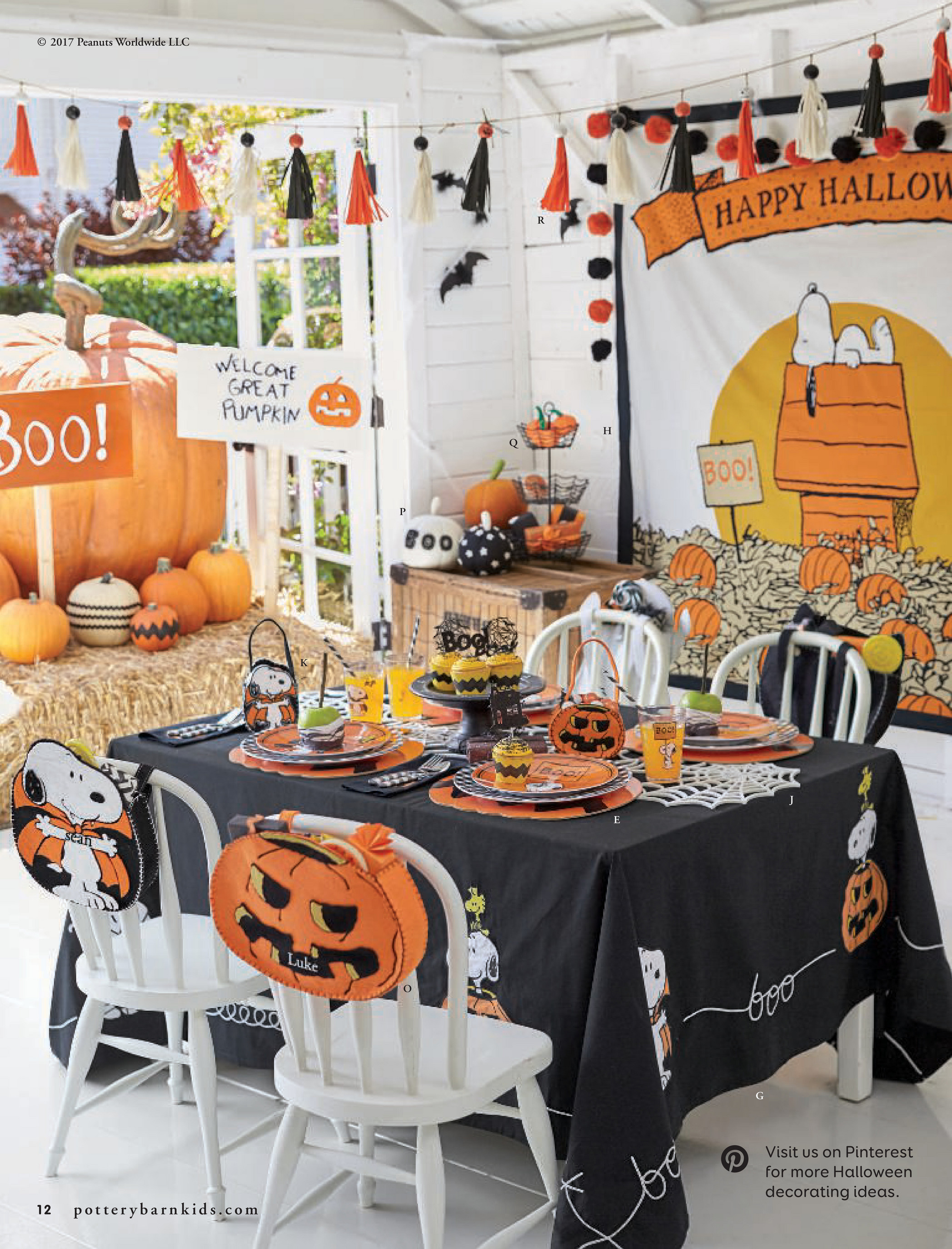 Halloween pottery deals barn kids