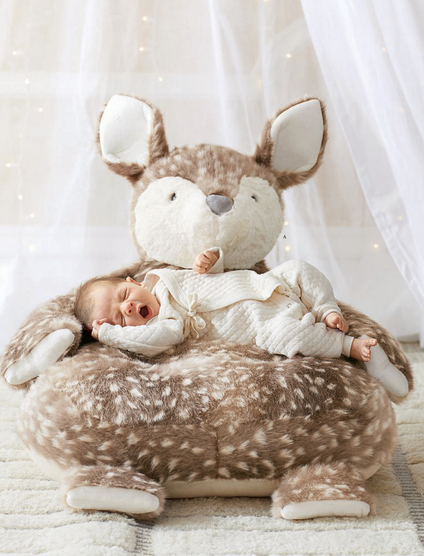 Pottery barn shop fawn rocker