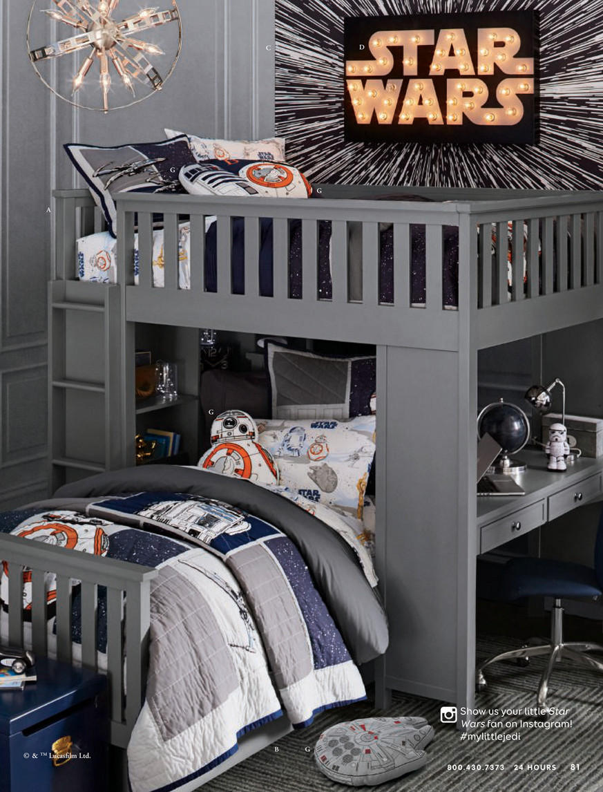 Pottery Barn Kids (PBK) - November 2017 - Star Wars(TM) R2D2(TM