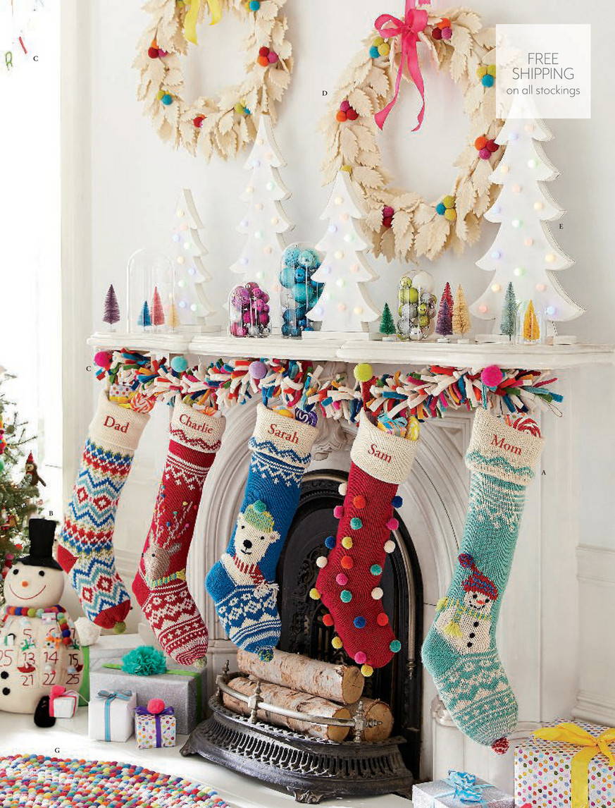 Pottery Barn Kids Pbk November 2017 Merry Christmas Felted