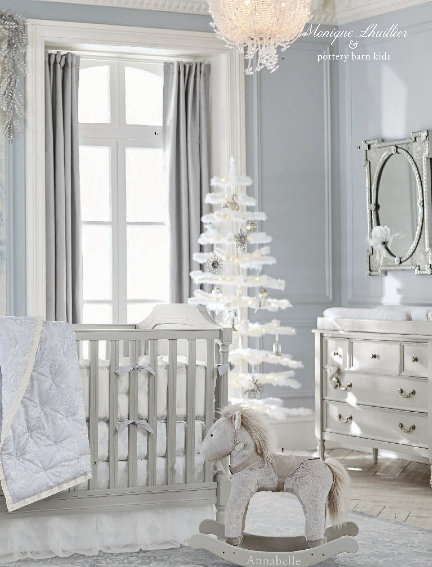 pottery barn bunny rocker