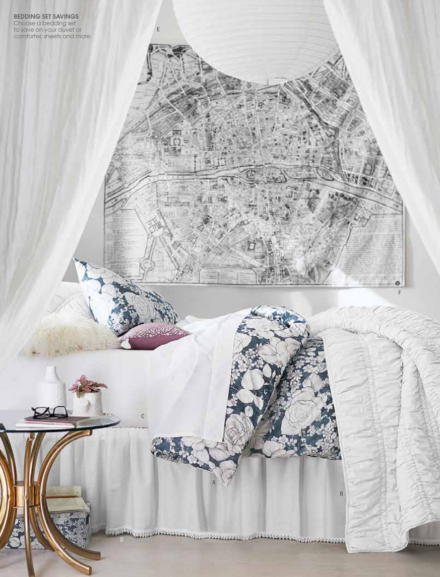 Pottery Barn dorm tapestry orders