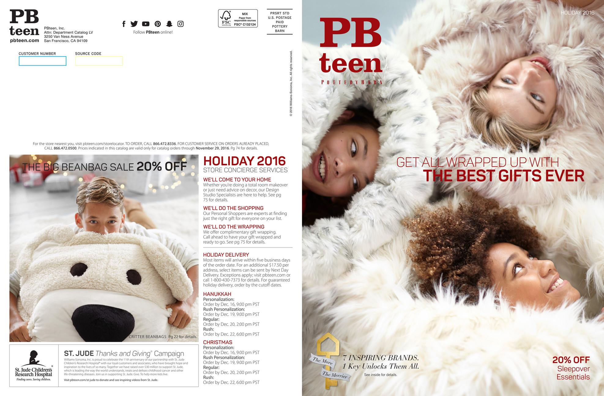 Pottery Barn Teen (PBTeen) - Holiday D2 2016 - Page 14