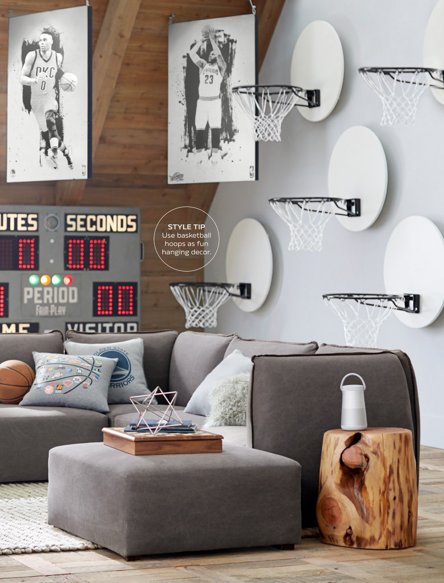 Pottery barn deals basketball light