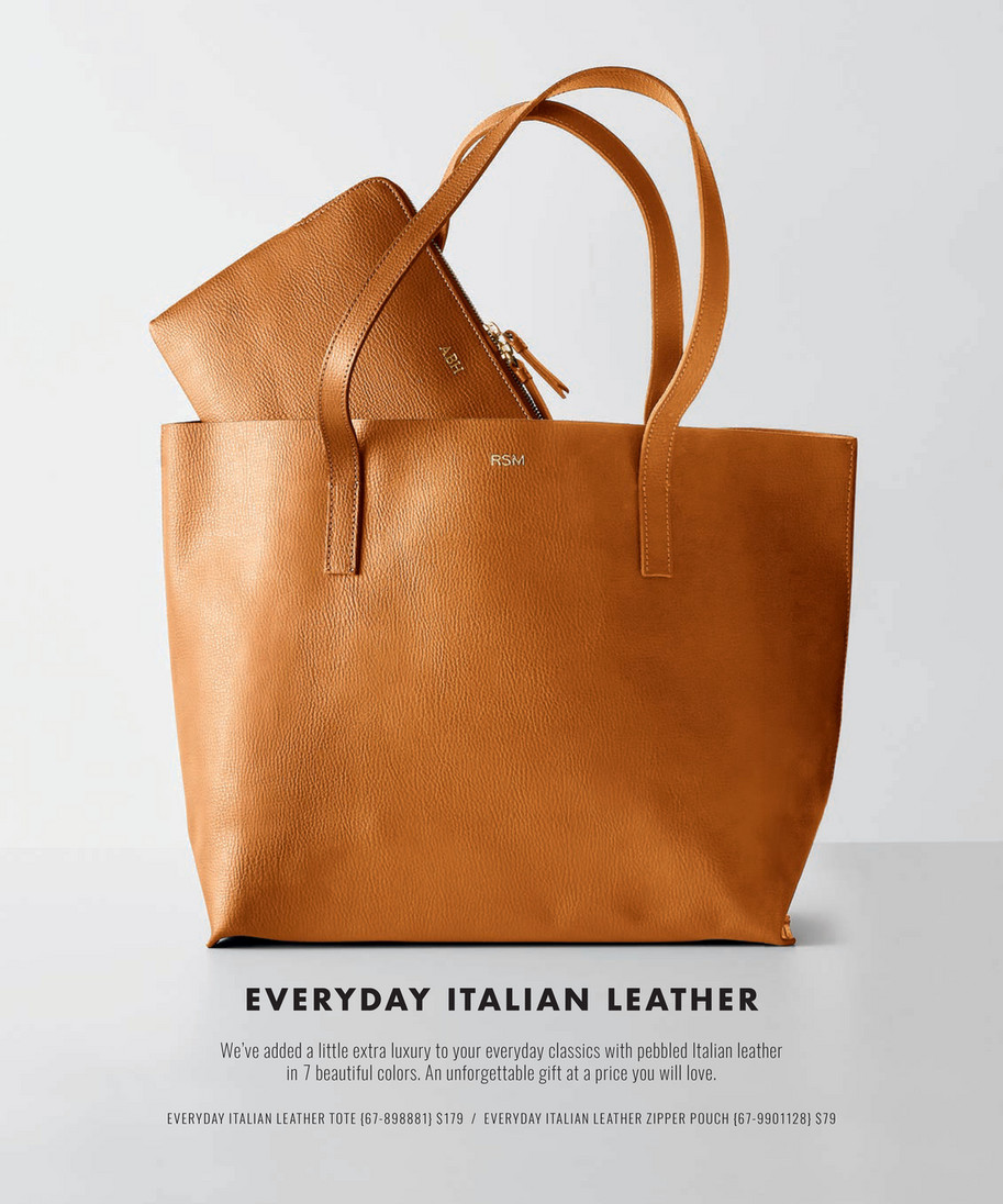 Everyday Italian Leather Crossbody Bag