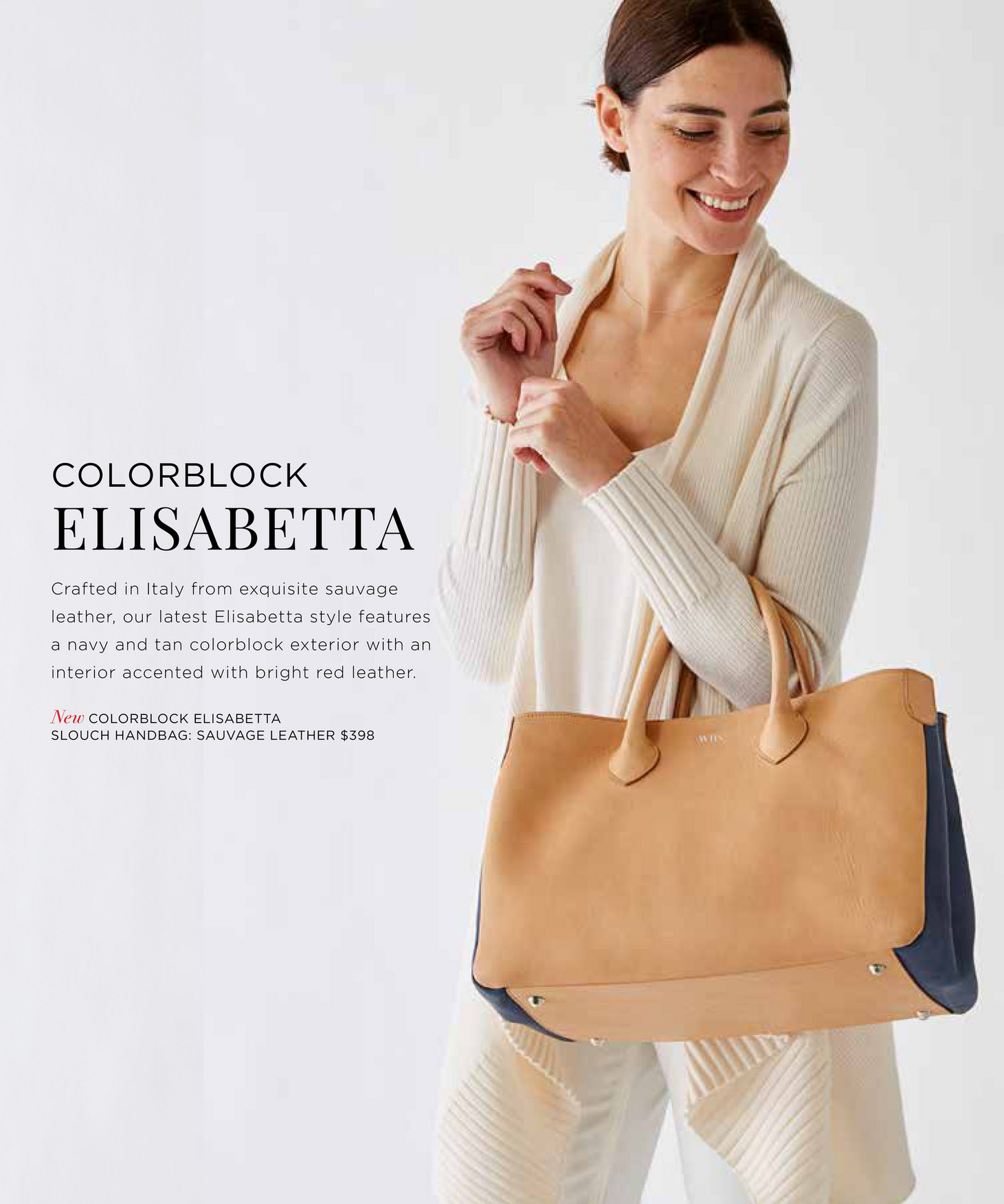 Mark and Graham The Summer Bag Shop Colorblock Elisabetta