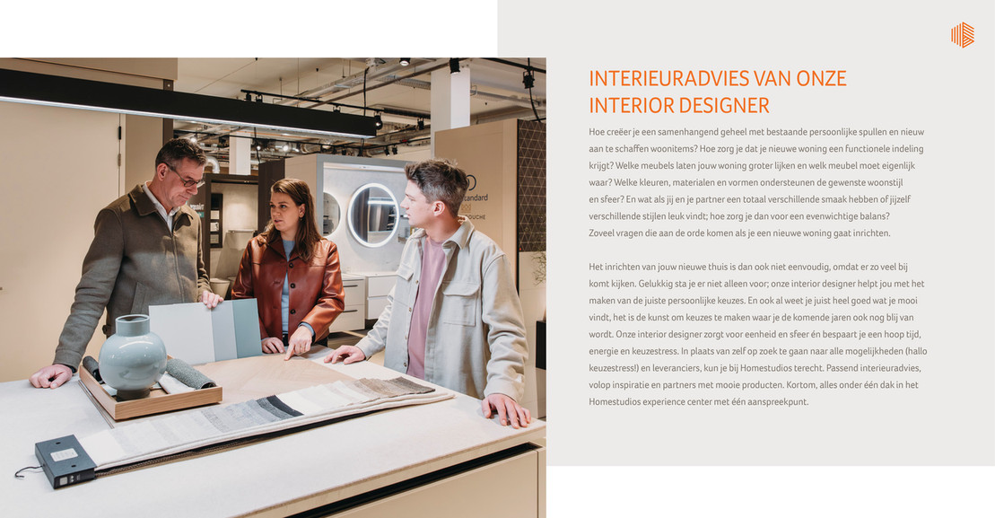 Publik reclamebureau - Homestudios Interieur advies brochure - Pagina 4