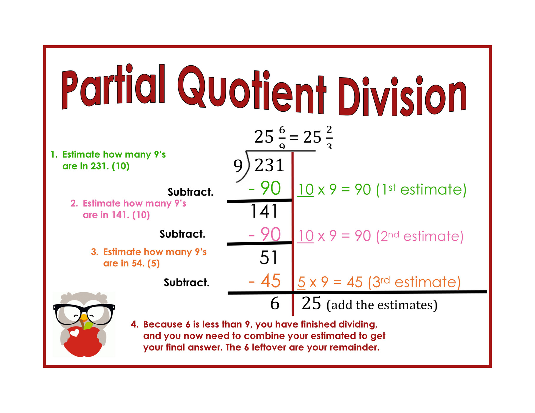 IUPUI Partial Quotient Division Final Exam Page 1 Created With 