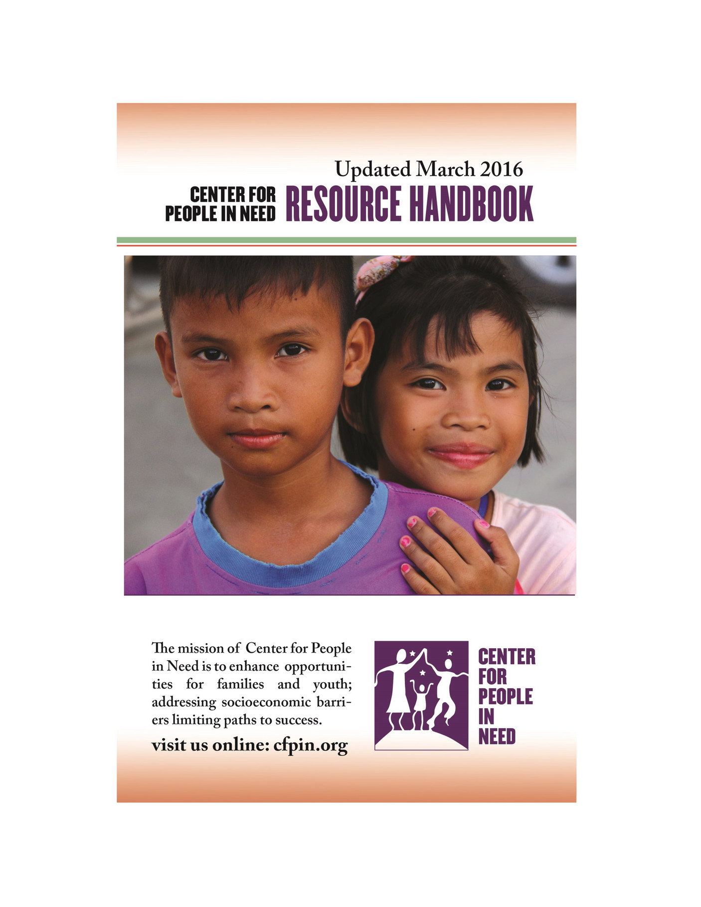 Center for People in Need Resource handbook April 2016 Page 1819