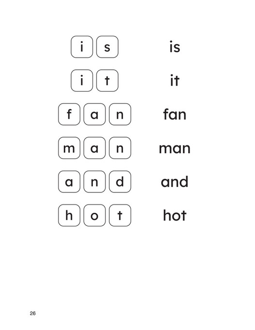 Easy English Readers - abc English Phonics, Level 1 - Page 30-31