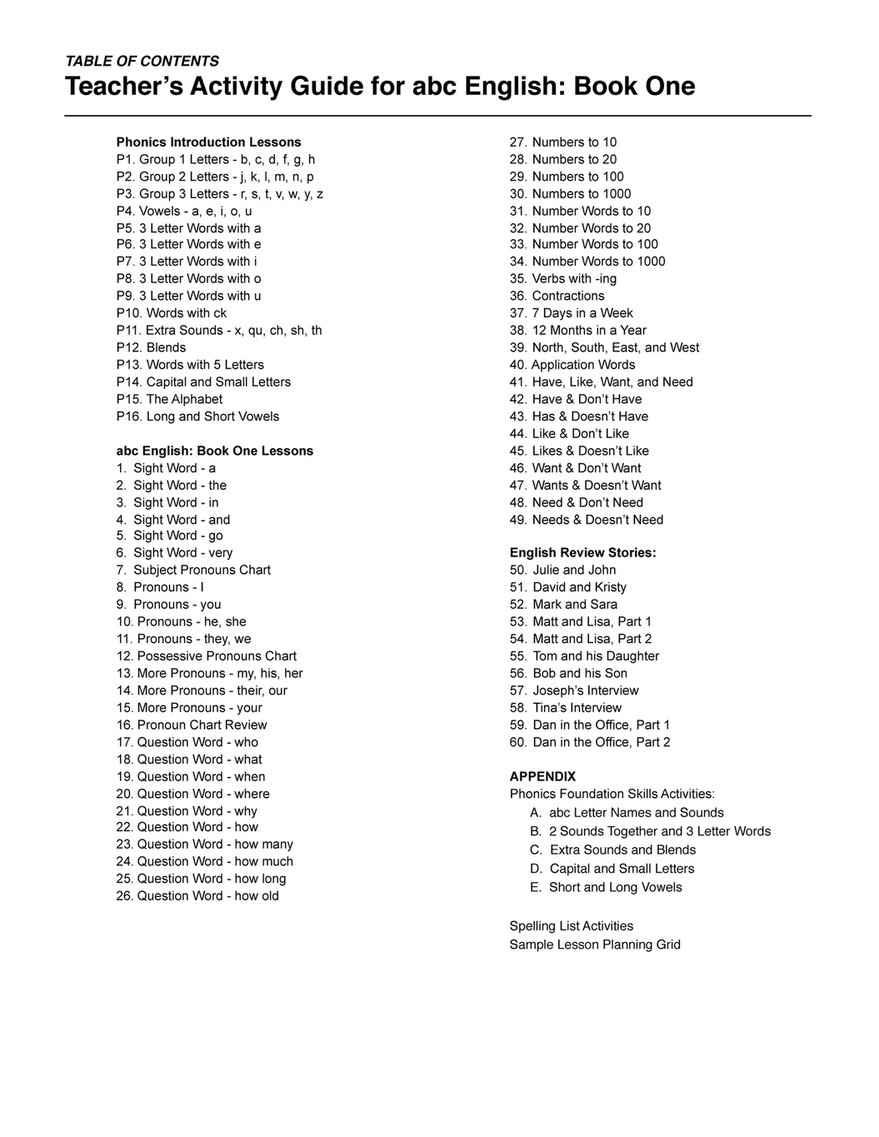 Easy English Readers - TeachersActivityGuide1 - Page 2-3 - Created with  Publitas.com
