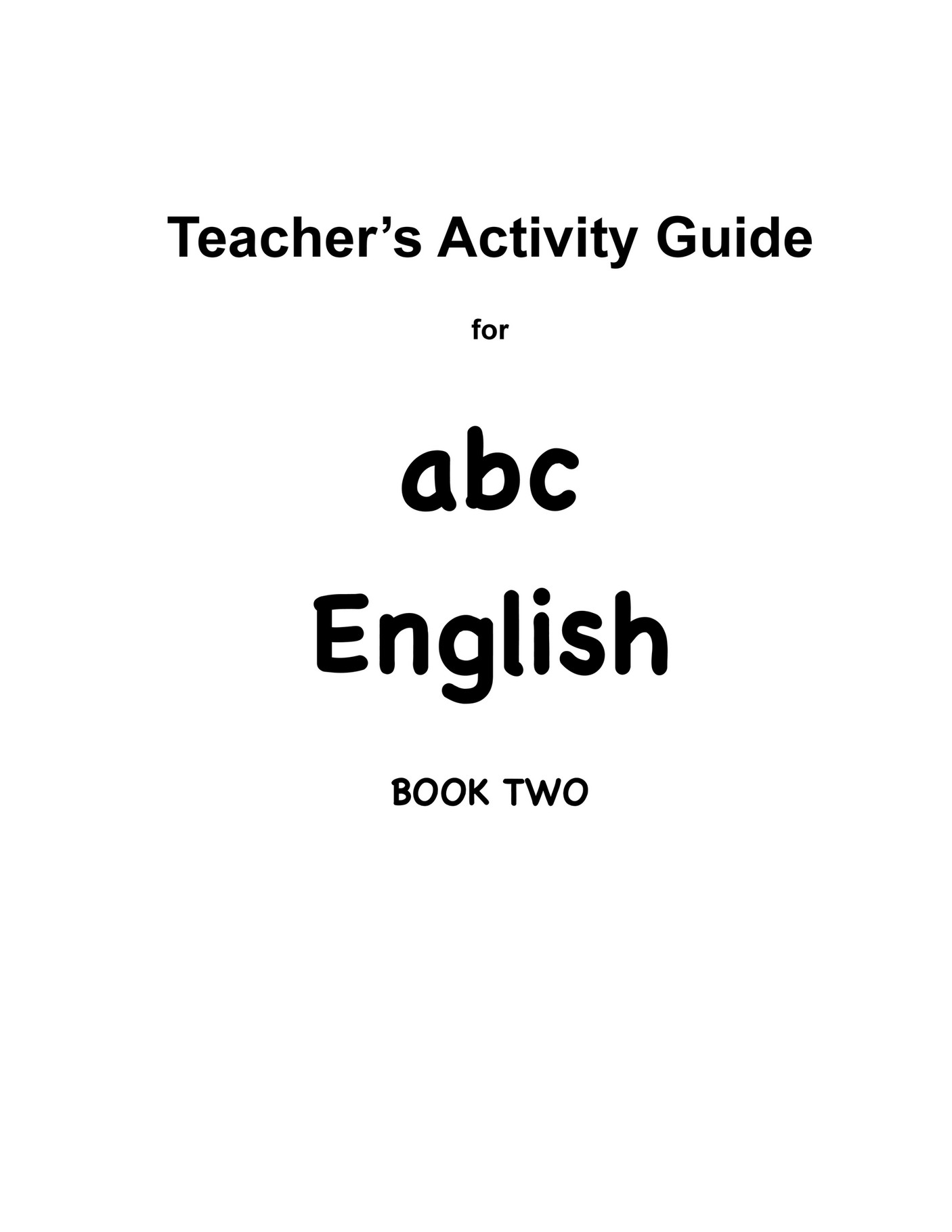 Easy English Readers TeachersActivityGuide2 Page 1 Created With easy-english-readers-teachersactivityguide2-page-1-created-with