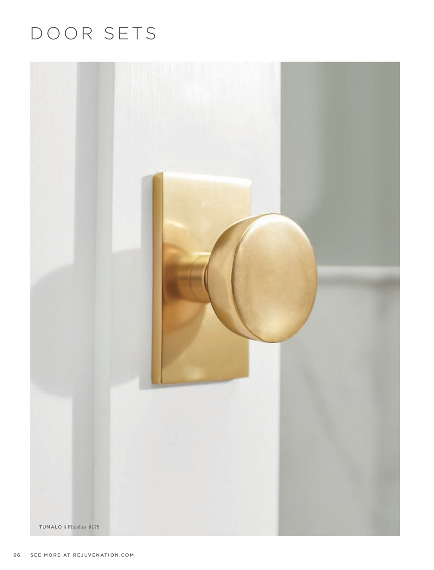 interior door knob sets