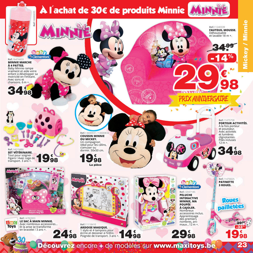 porteur minnie maxi toys