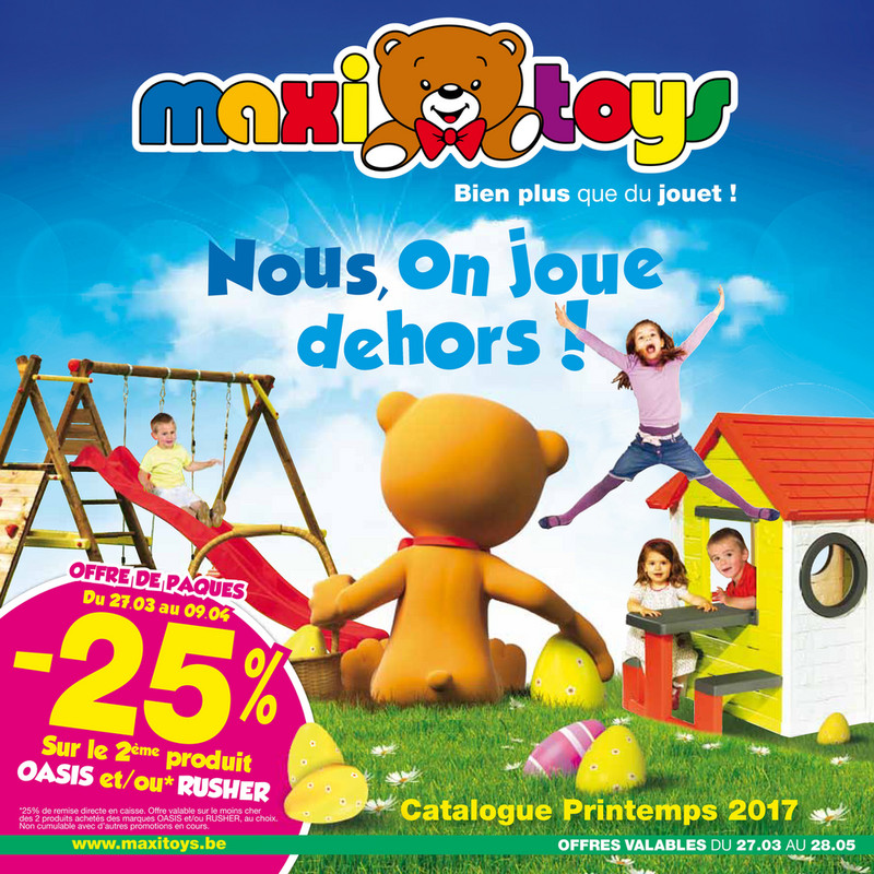 Folder Maxi Toys du 27/03/2017 au 28/05/2017 - maxi-toys-be-fr-catalogue-c4-2017-be-fr.pdf