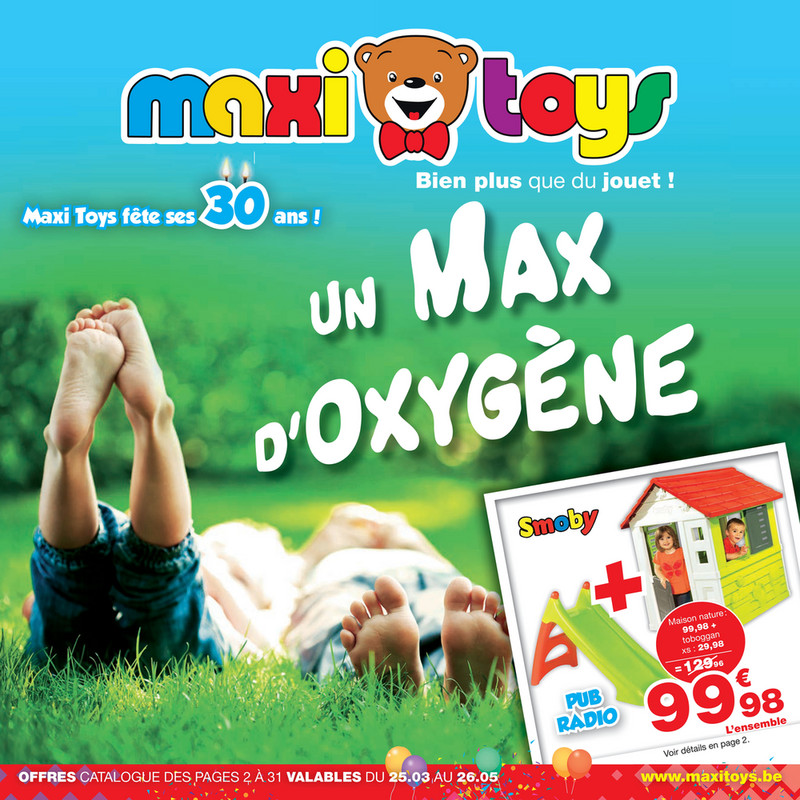 Folder Maxi Toys du 25/03/2019 au 26/05/2019 - Promotions du mois