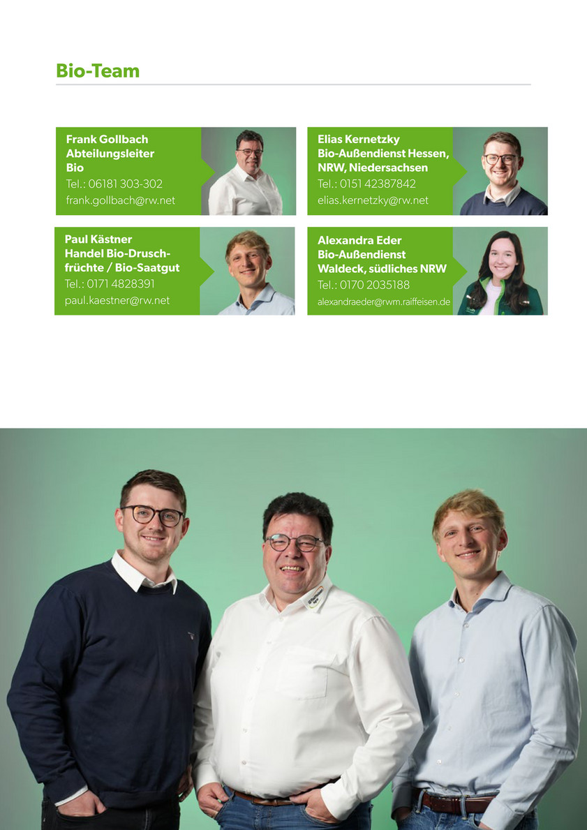 Raiffeisen Waren GmbH - 250603_Bio-Landwirtschaft_2025_A4_web - Seite 2-3
