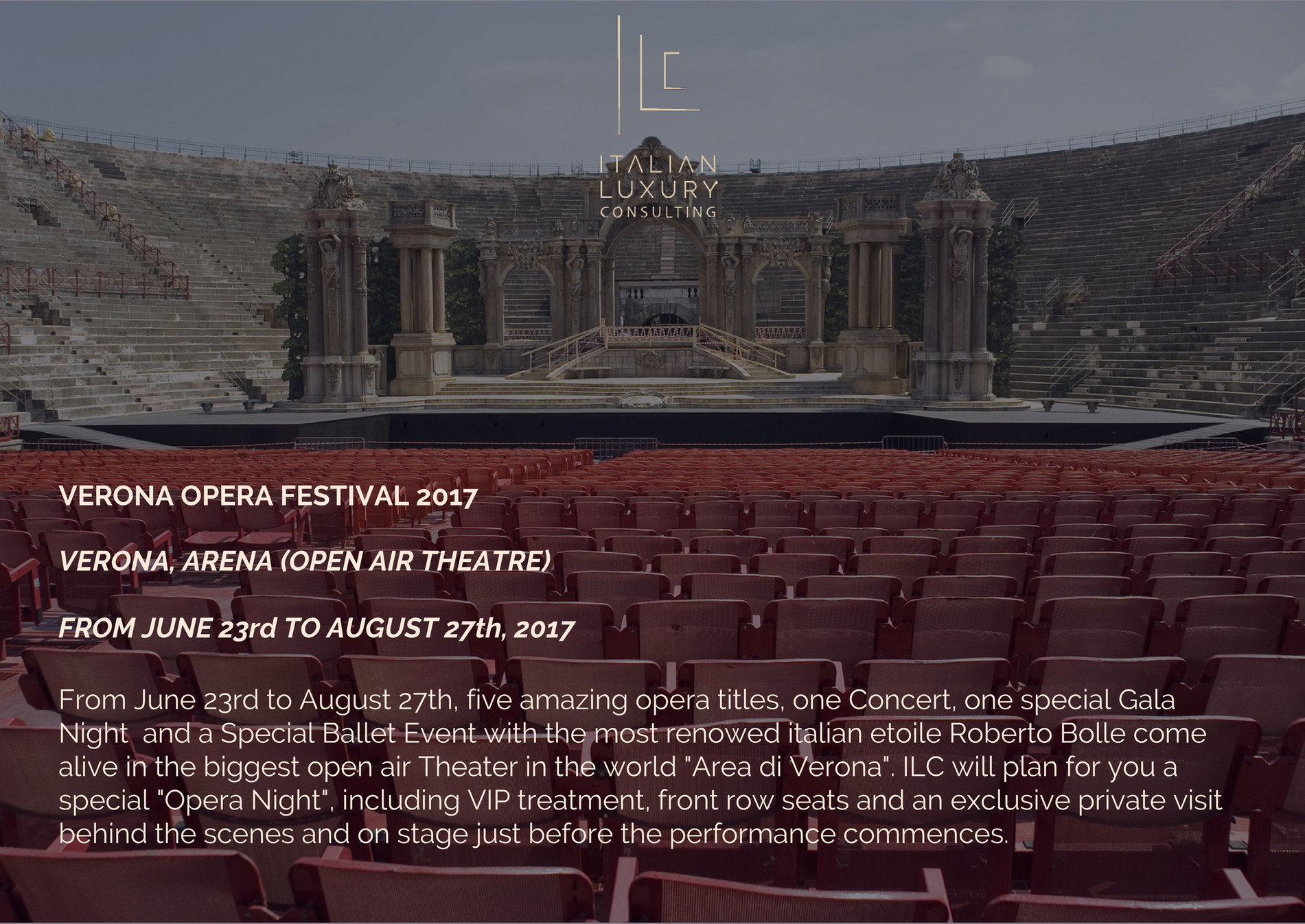 ILC - Italian Luxury Consulting - Verona Arena Opera Festival - Page 1