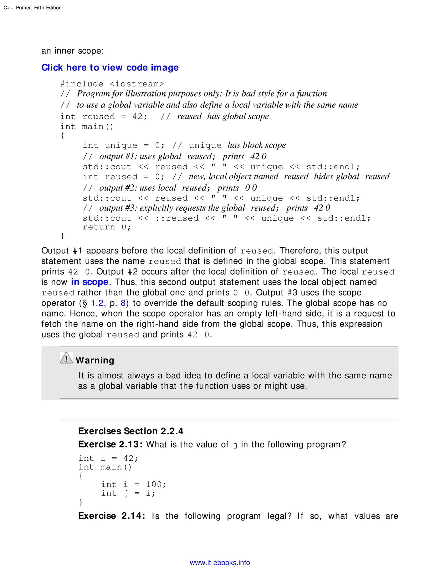 My Publications C Primer 5th Edition Page 82 83 Created