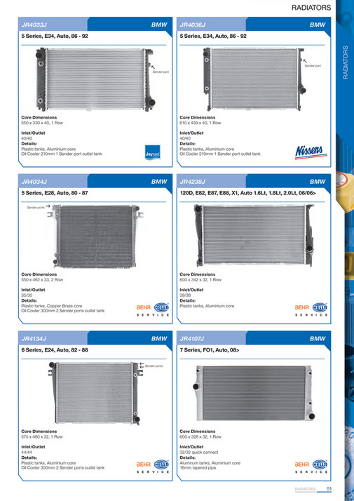 Cooldrive - 2014 Engine Cooling Catalogue - Page 52-53 - Created with ...