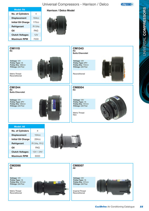 Cooldrive - 2014 Air Conditioning Catalogue - Page 54-55 - Created with ...