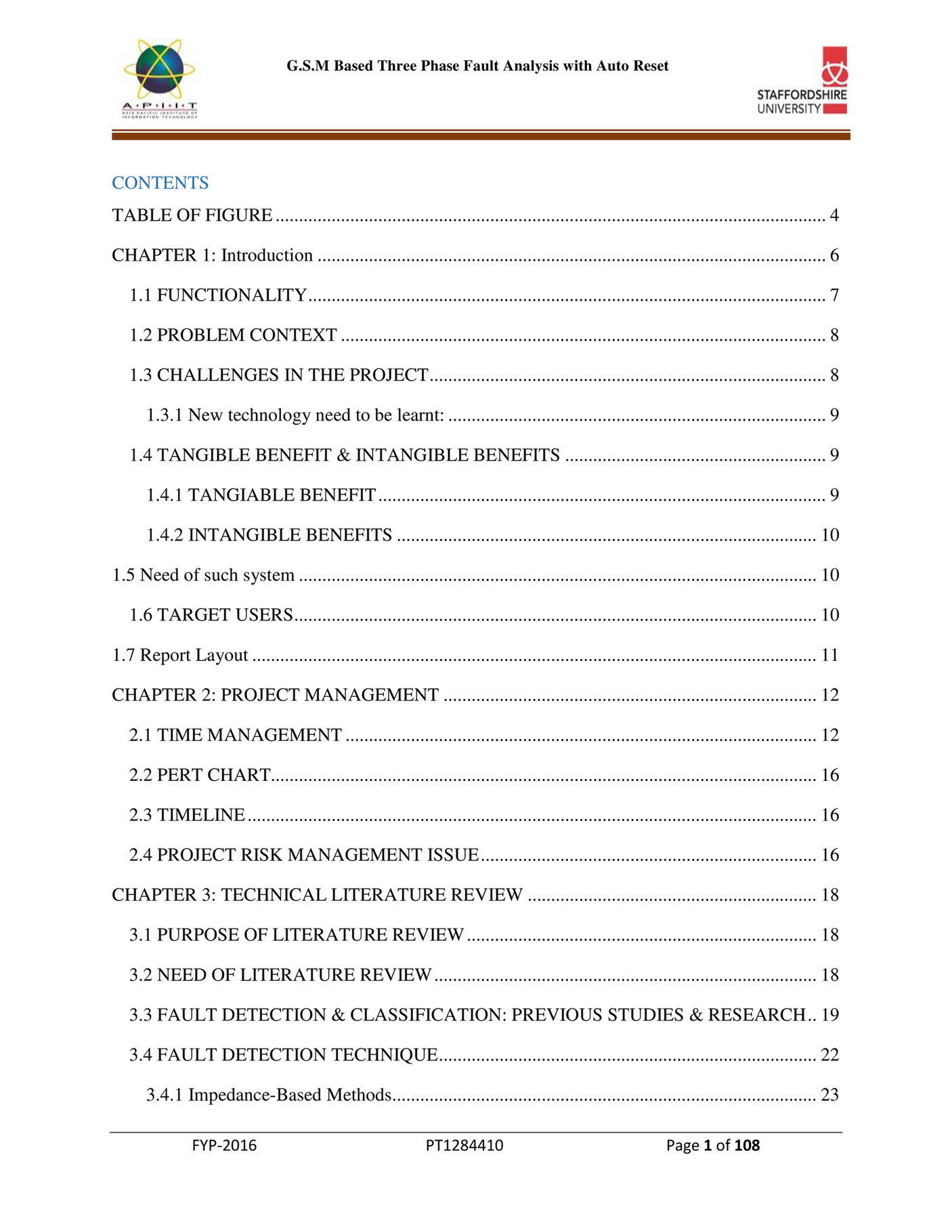 My Publications Three Phase Fault Analysis With Auto Reset Technology 