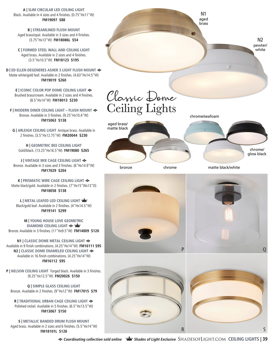 slim circular led ceiling light