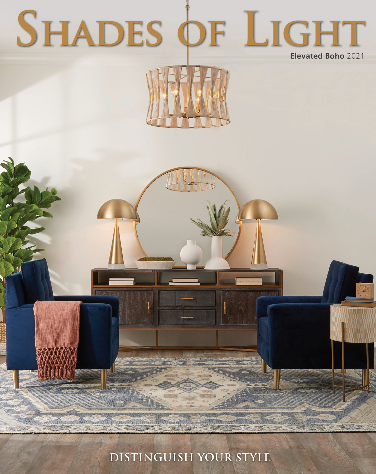 boho light shade