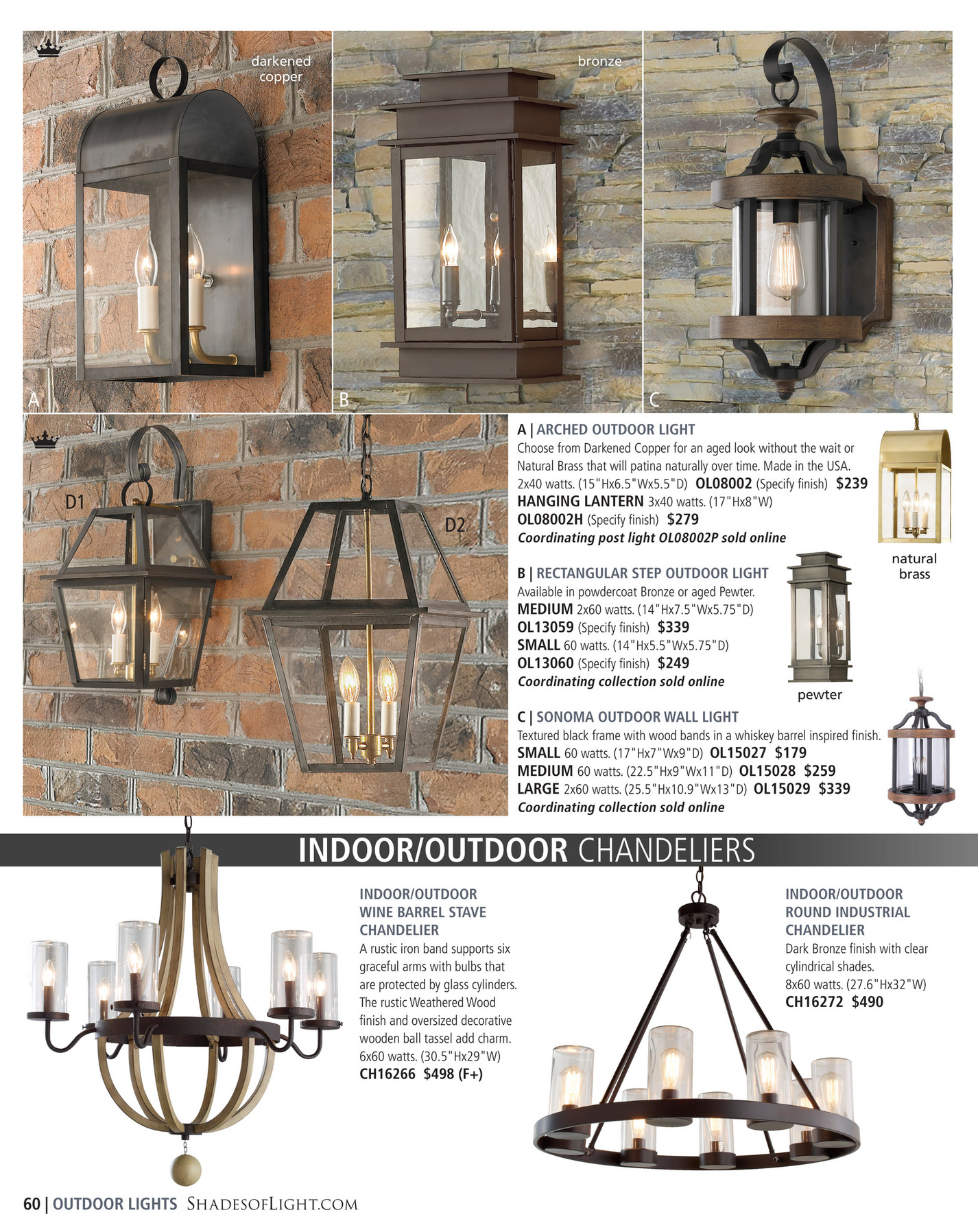 modern farmhouse outdoor lights