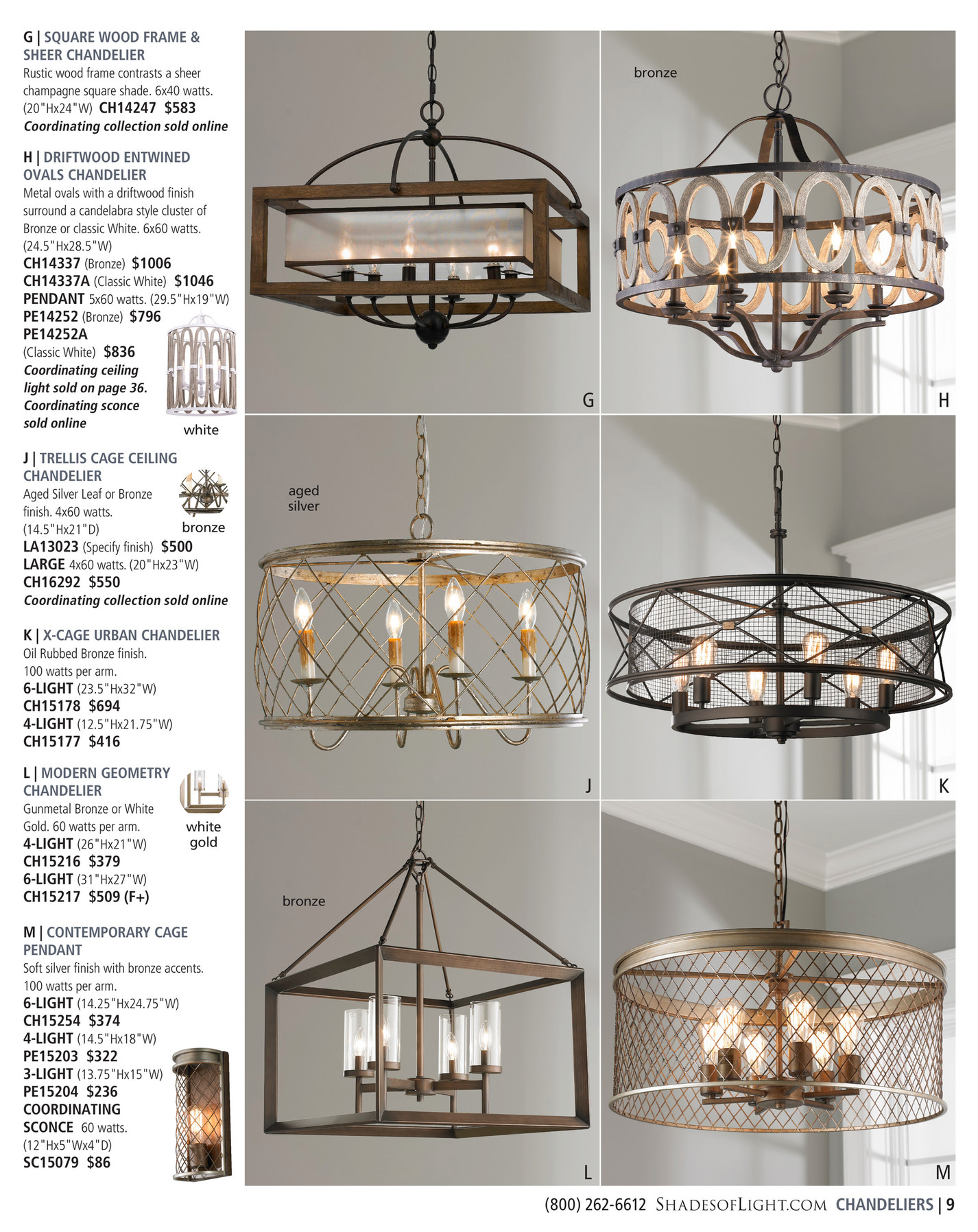 modern ringed led ceiling light