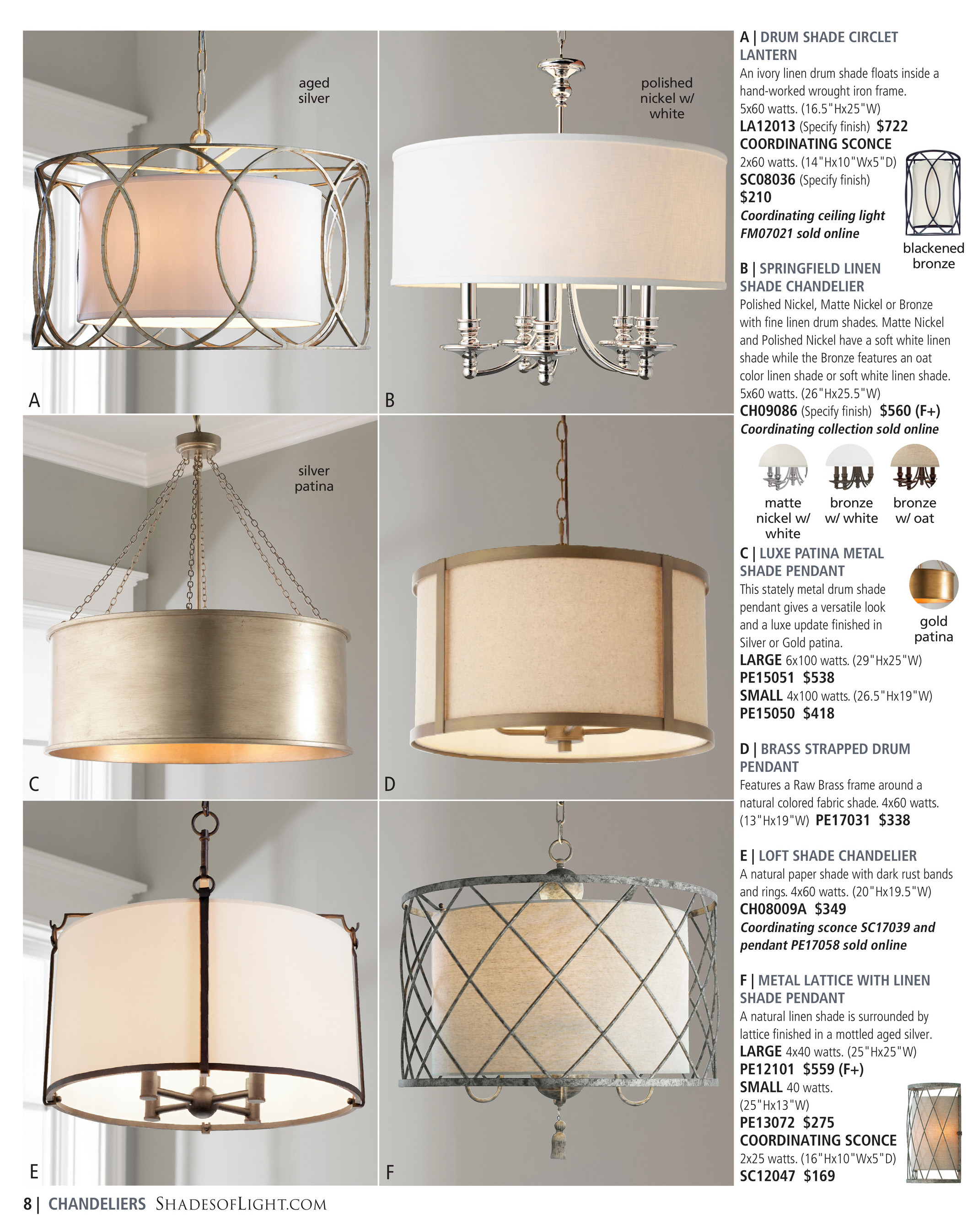 modern ringed led ceiling light