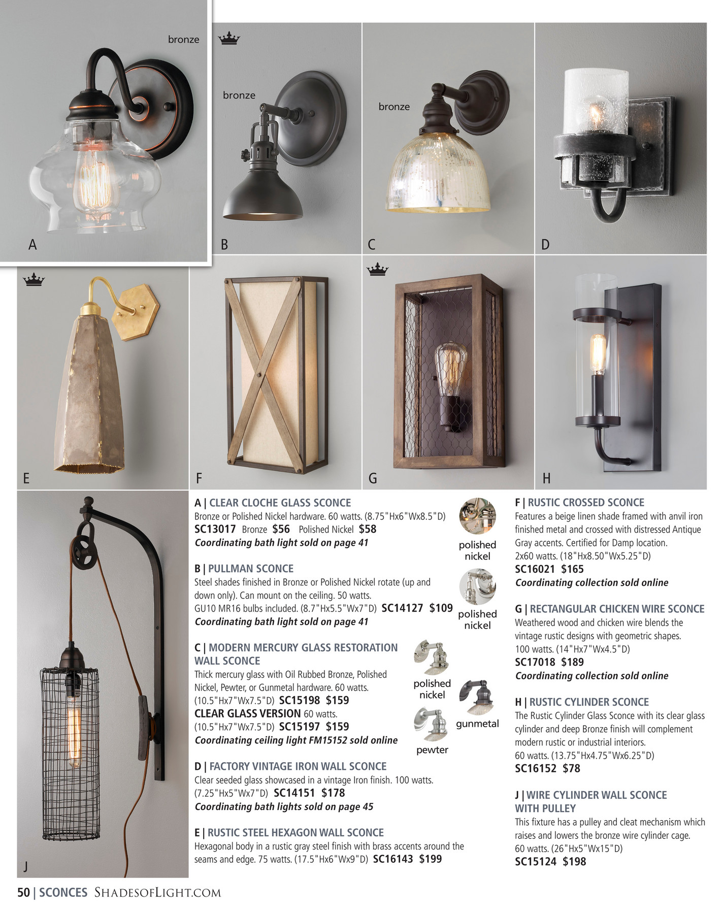 modern farmhouse sconces