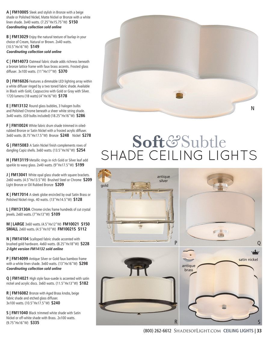 Flower Drum Shade Ceiling Light Online 