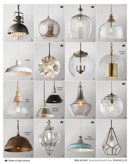 jug pendant light