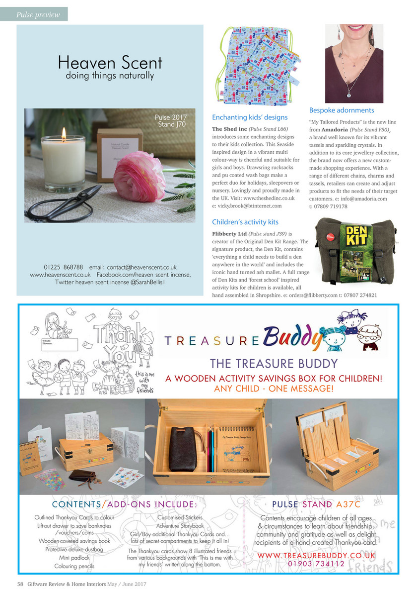 Detailextra Ltd Giftware Review May June 2017 Page 58 59
