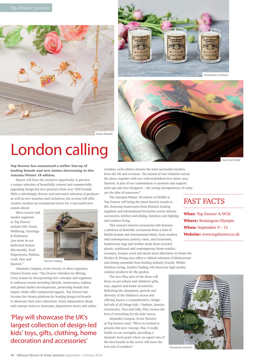 Detailextra Ltd Giftware Review Sep Oct 2018 Page 40 41