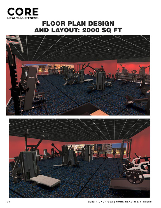 PickUp USA Franchise Company Core Health & Fitness Brochure Page 74
