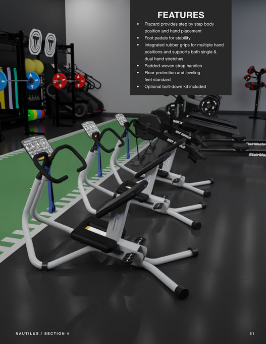 PickUp USA Franchise Company Core Health & Fitness Brochure Page 51