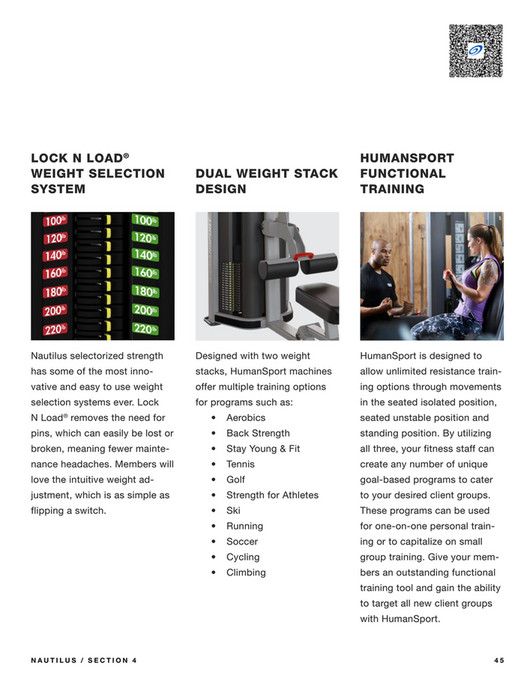 PickUp USA Franchise Company Core Health & Fitness Brochure Page 45